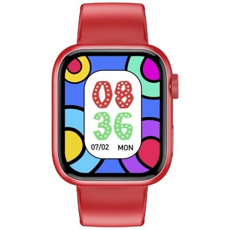 Smartwatch Forever IGo Watch 3 JW 500 Notificaciones Frecuencia Cardiaca Rojo